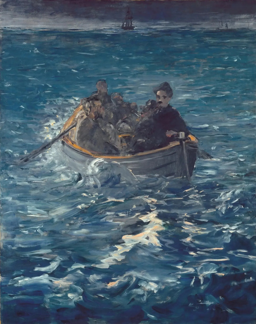 Ucieczka z Rochefort - Édouard Manet