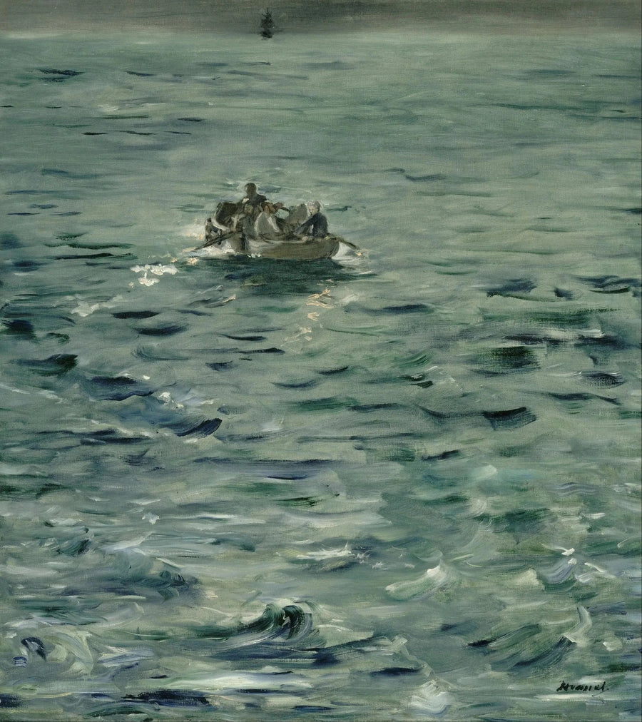 Ucieczka z Rochefort - Édouard Manet