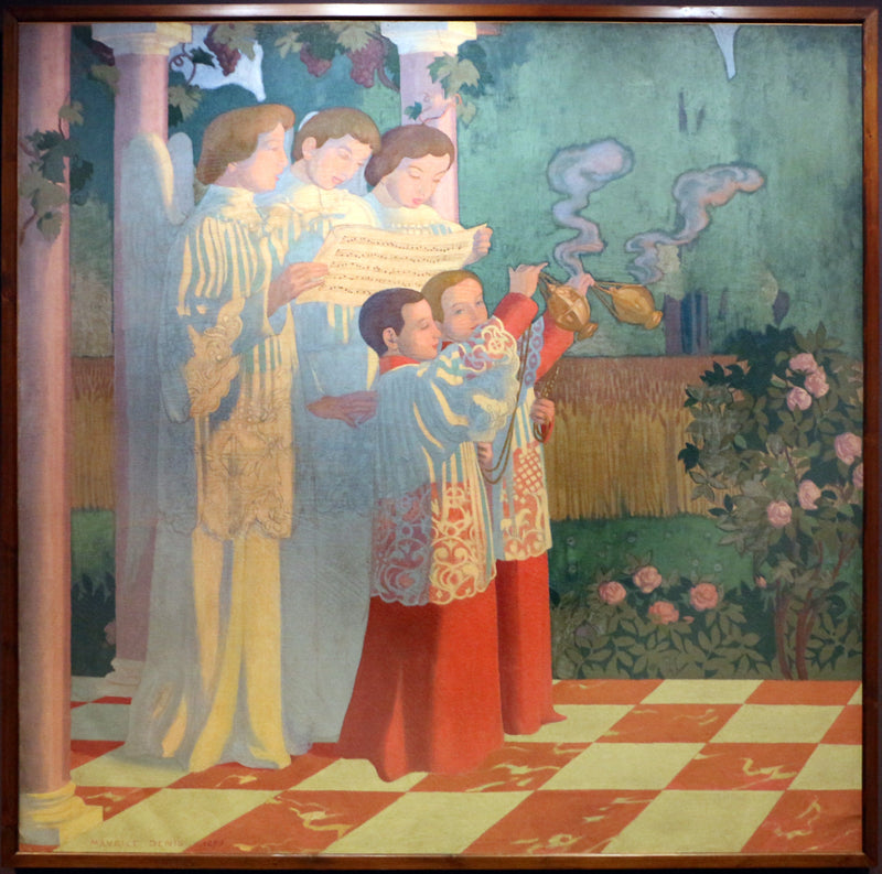 Wzniosłość Świętego Krzyża i uwielbienie ofiary mszy - Maurice Denis