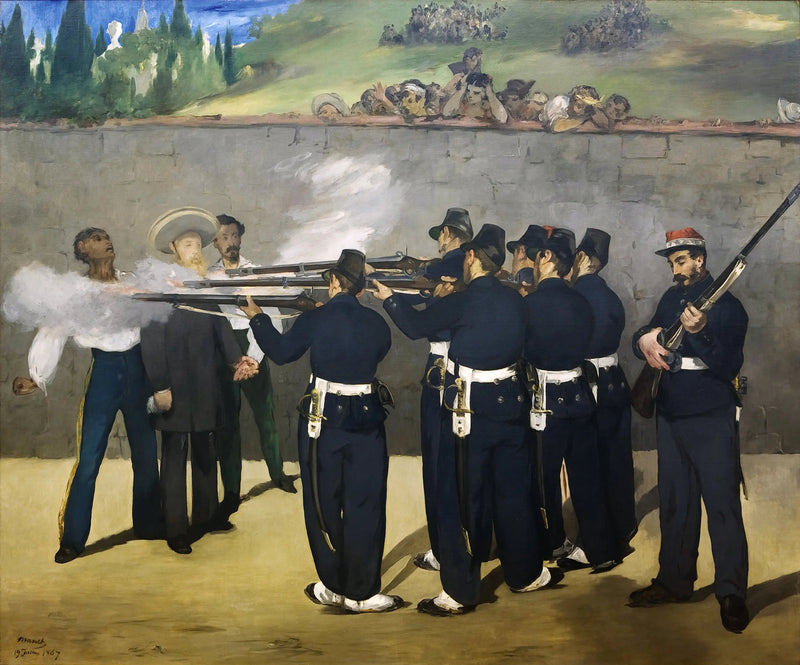 Egzekucja cesarza Maksymiliana - Édouard Manet