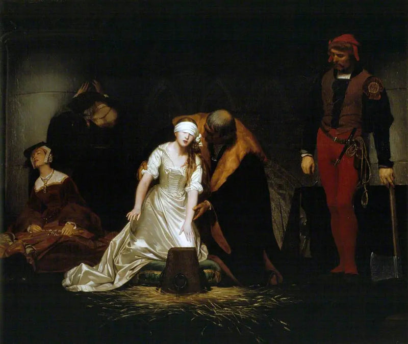 Wykonanie Lady Jane Grey - Paul Delaroche