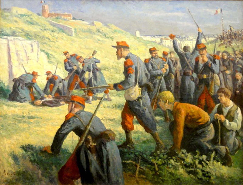 Wykonanie Varlin - Maximilien Luce