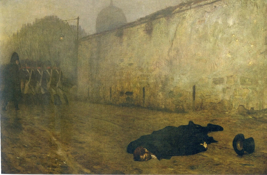 Wykonanie marszałka Ney - Jean-Léon Gérôme