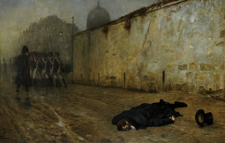 Wykonanie marszałka Ney - Jean-Léon Gérôme