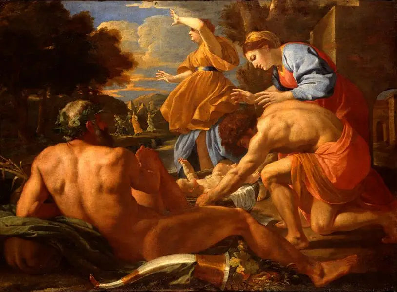 Wystawa Mojżesza - Nicolas Poussin