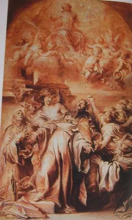Ekstaza świętego Augustyna - Antoine van Dyck