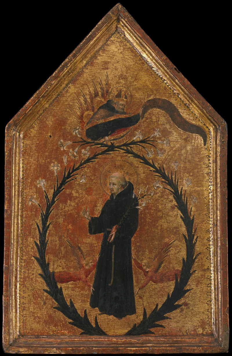 Ekscytacja świętego Mikołaja z Tolentino - Giovanni di Paolo
