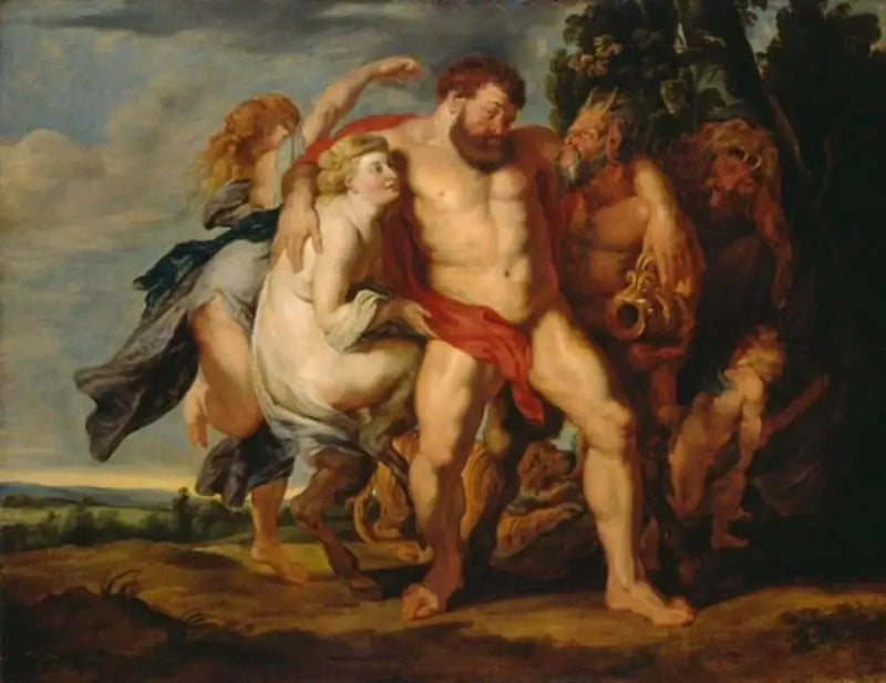 Herakles Pijany - Peter Paul Rubens