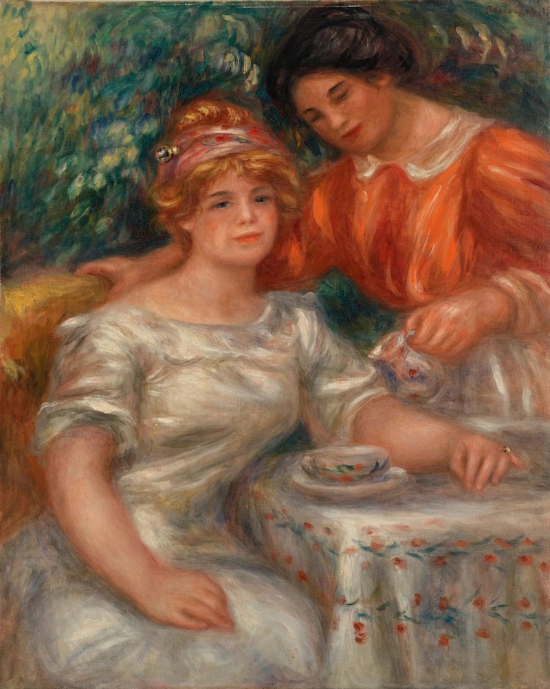 Czas herbaty - Pierre-Auguste Renoir