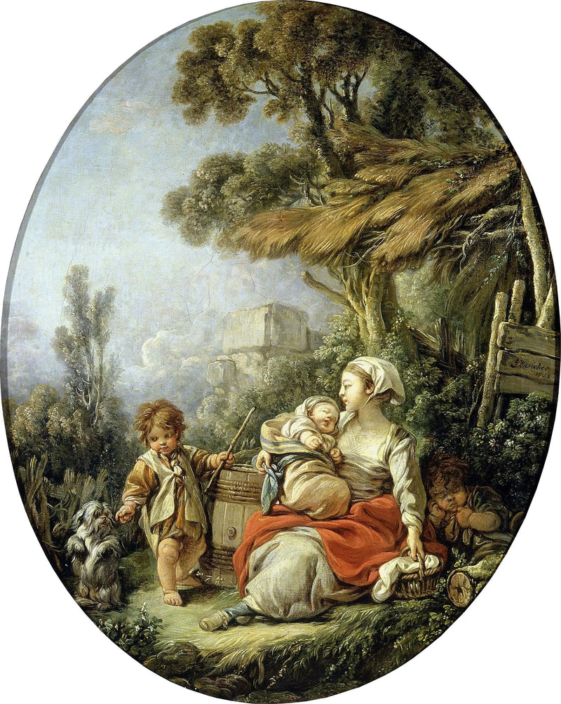 Szczęśliwa Matka - François Boucher