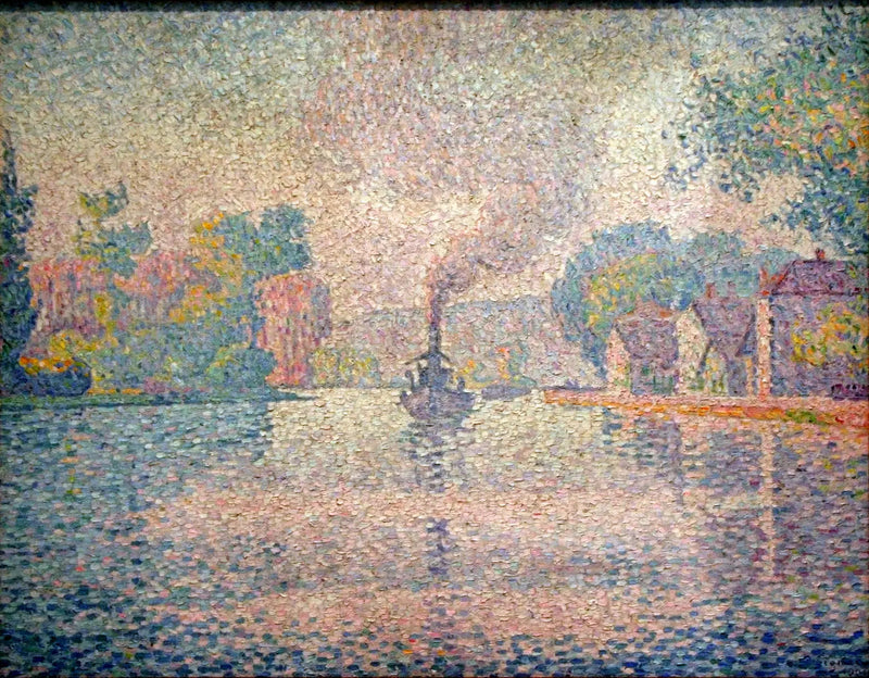Jaskółka na Sekwanie - Paul Signac