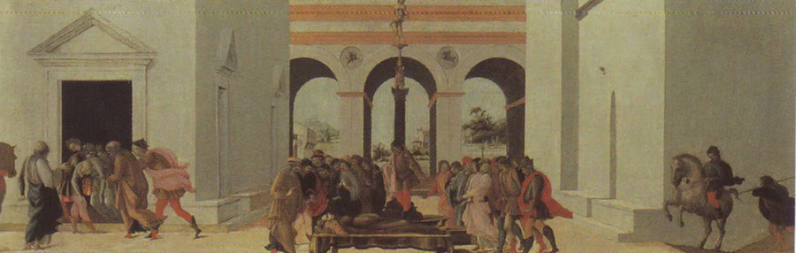 Historia Lucrecii - Filippino Lippi