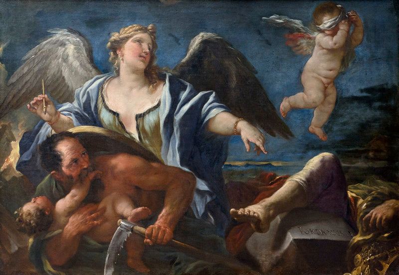 Historia i Czas - Luca Giordano