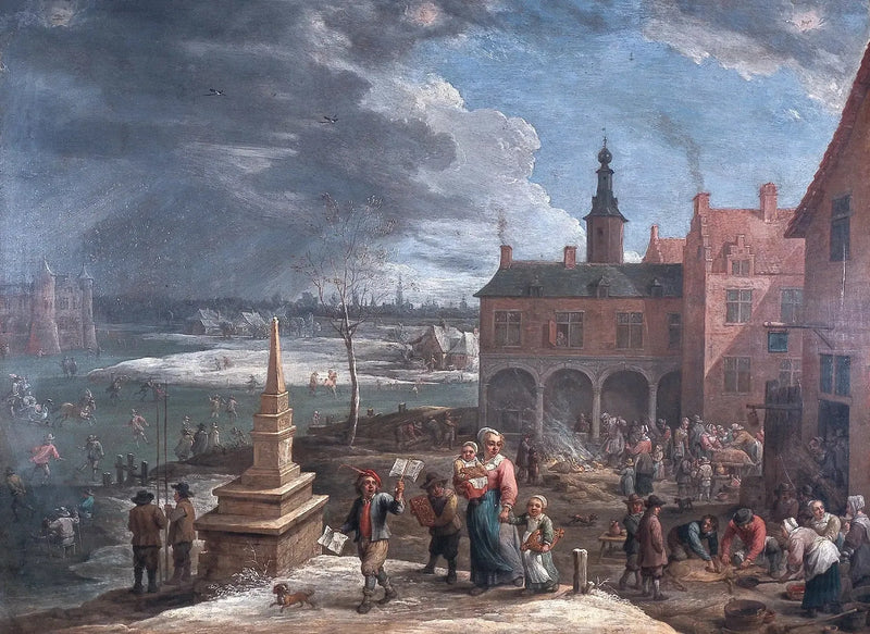 Zima - David Teniers Młodszy