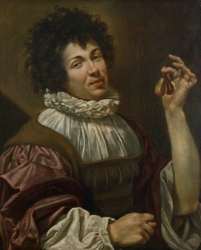 Mężczyzna z figą - Simon Vouet