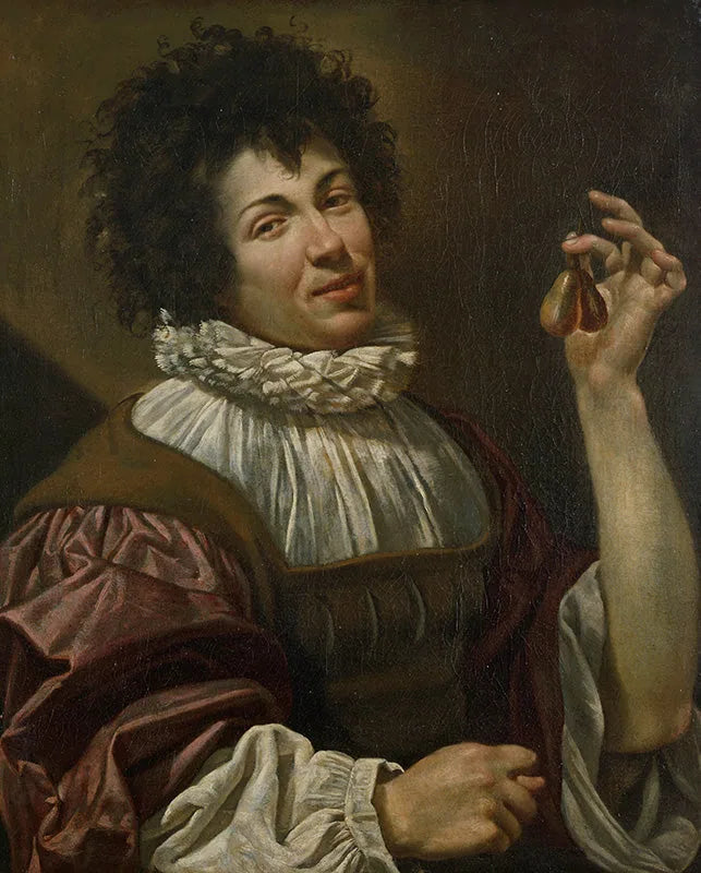 Mężczyzna z figą - Simon Vouet