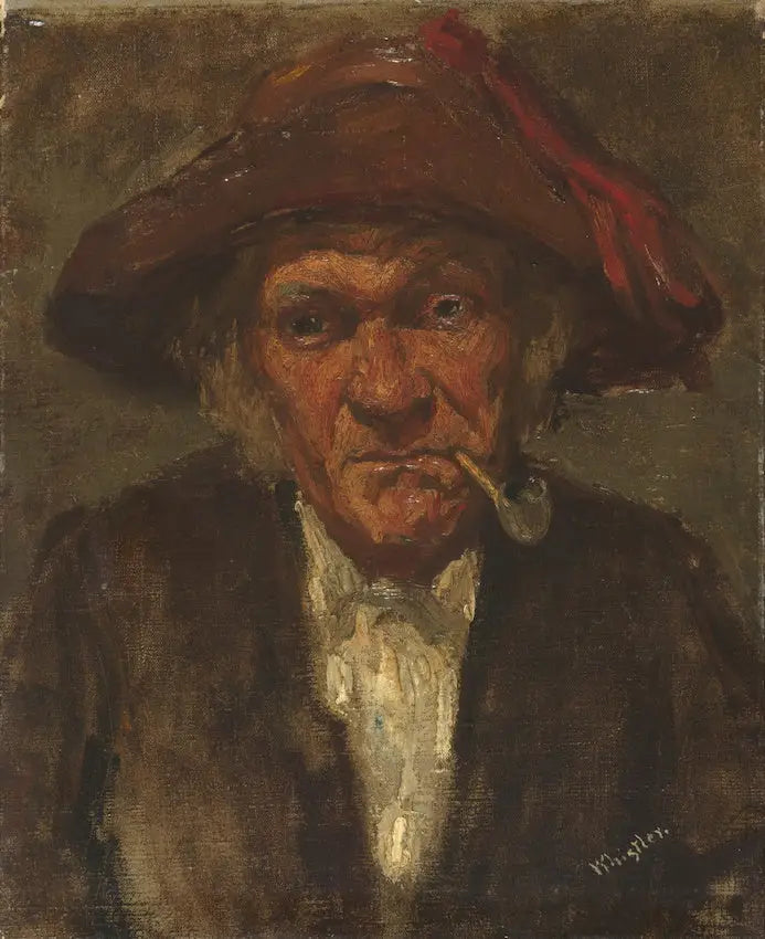 Człowiek z fajką - James Abbott McNeill Whistler