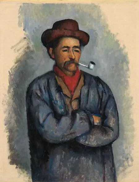 Człowiek z fajką - Paul Cézanne