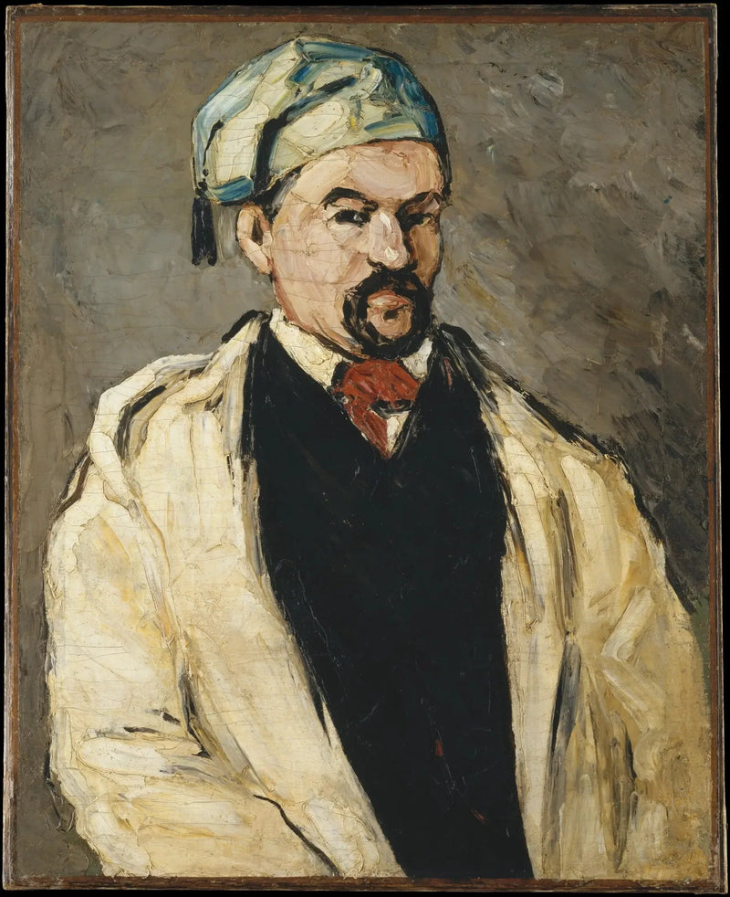 Człowiek w bawełnianej czapce - Paul Cézanne
