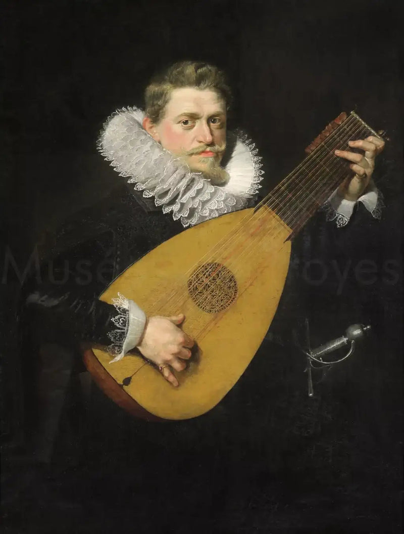 Mężczyzna z lutnią - Peter Paul Rubens