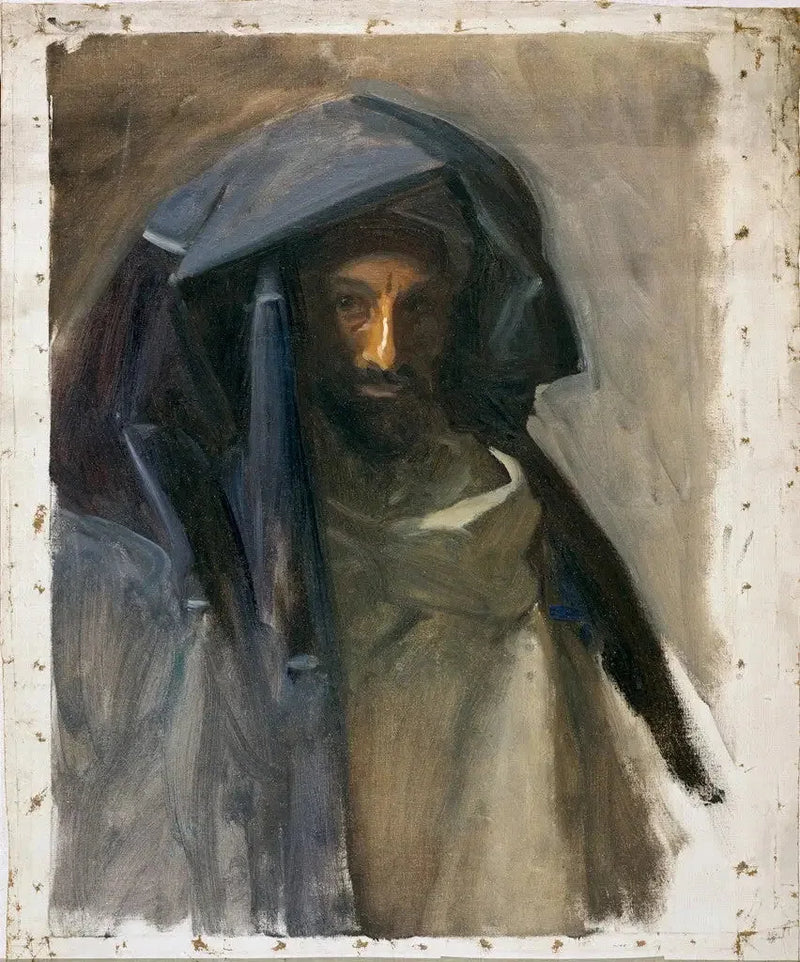 Człowiek w niebieskim płaszczu - John Singer Sargent