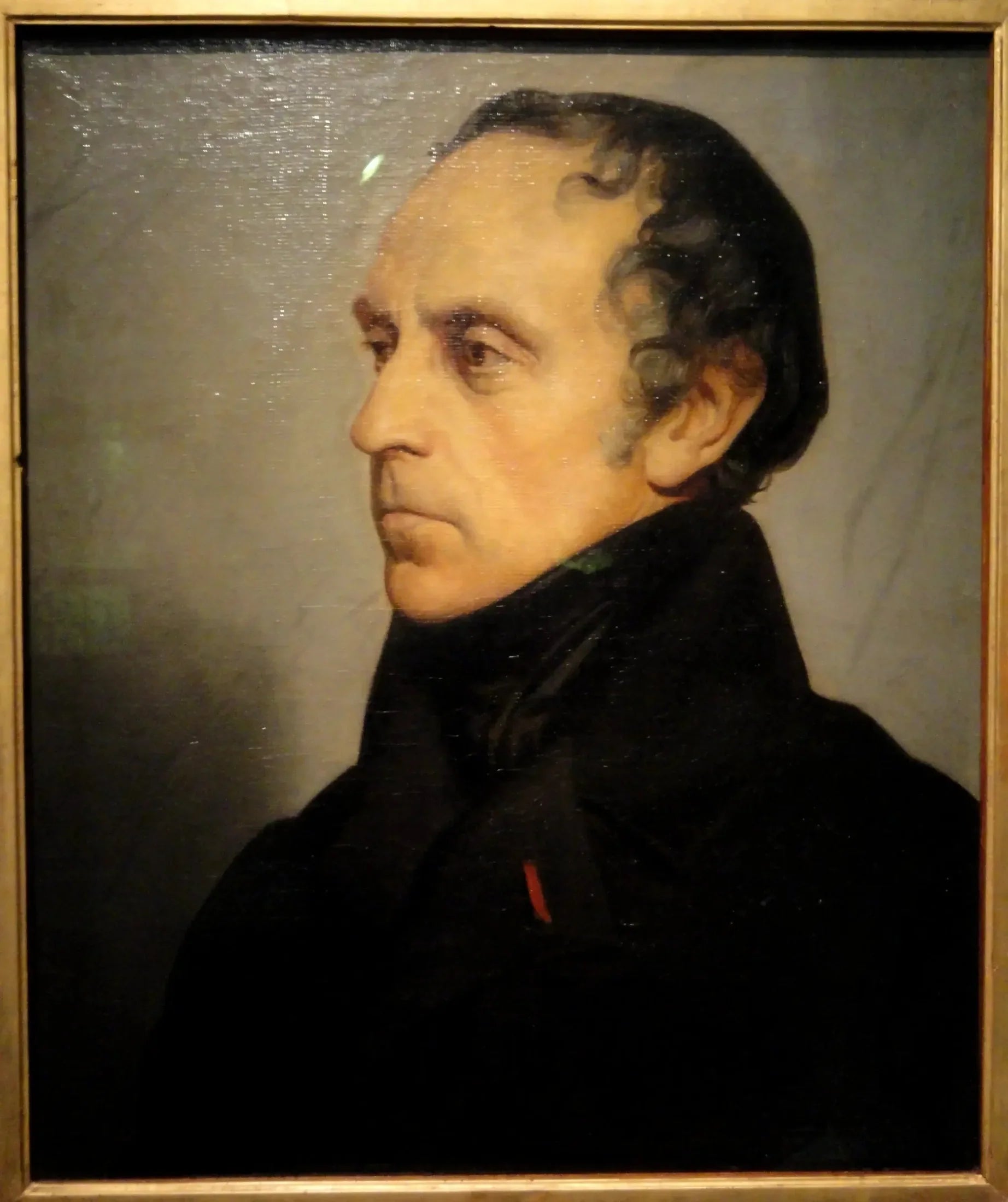 L'homme d'État et historien Guizot - Paul Delaroche image 1 reproduction réalisée par Alpha Reproduction