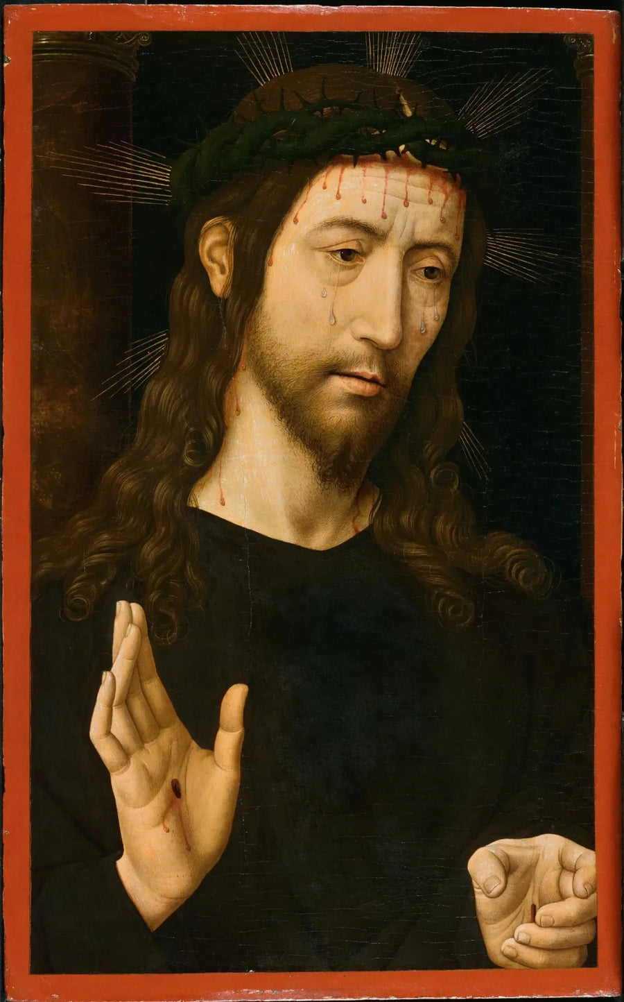 Człowiek Bólu (Chrystus z koroną cierniową) - Domenico Ghirlandaio