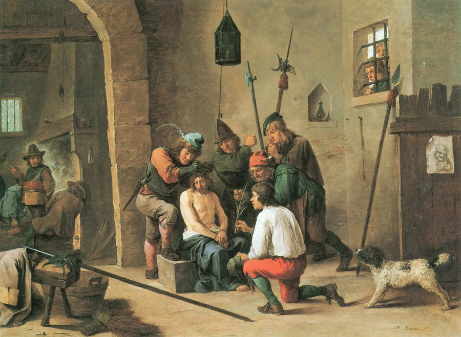 Człowiek cierpienia - David Teniers Młodszy