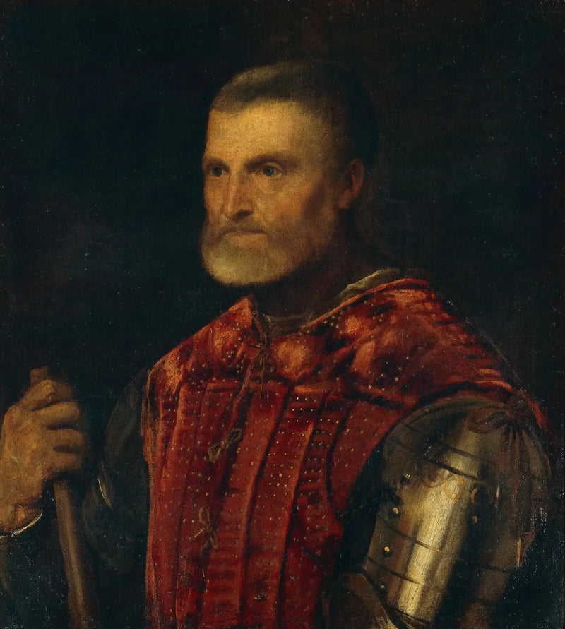 Mężczyzna w zbroi - Titian