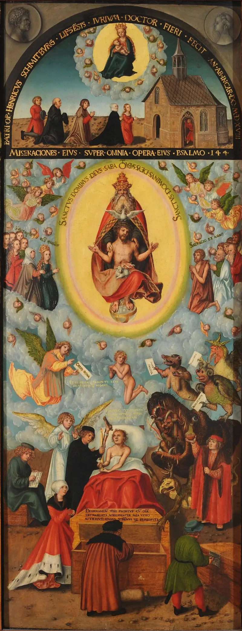 Umierający mężczyzna - Lucas Cranach Starszy