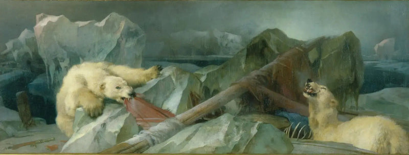 Mężczyzna proponuje, Bóg decyduje - Edwin Henry Landseer