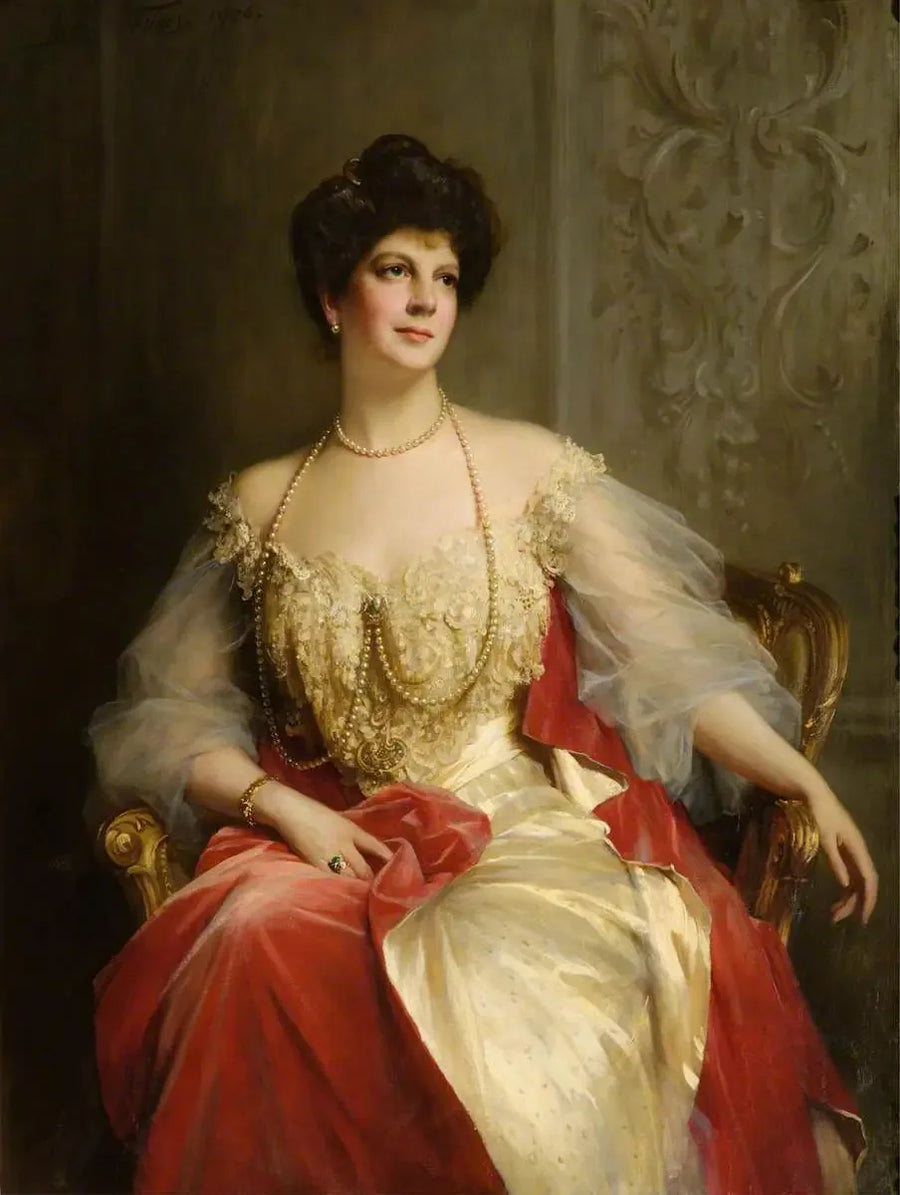 Honorowa Ethel Louise Forbes-Leith (1872–1930), Lady Forbes Leith - Luke Fildes