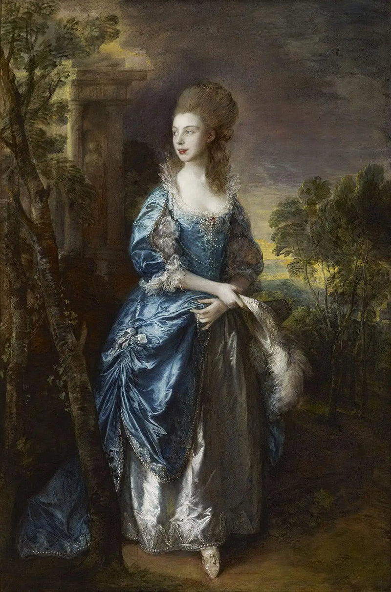 Godna szacunku Frances Duncombe - Thomas Gainsborough