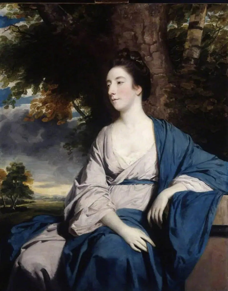 Godna szacunku Mary Vernon, pani George (Adams) Anson (1739-1843) - Joshua Reynolds