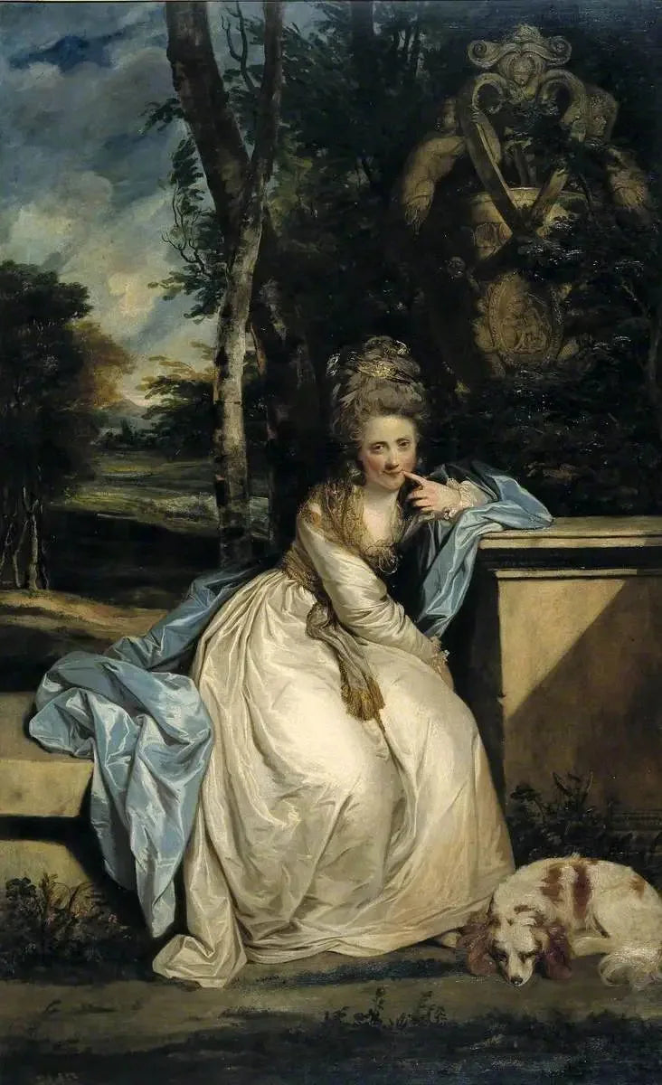 Godna szacunku Panna Monckton - Joshua Reynolds