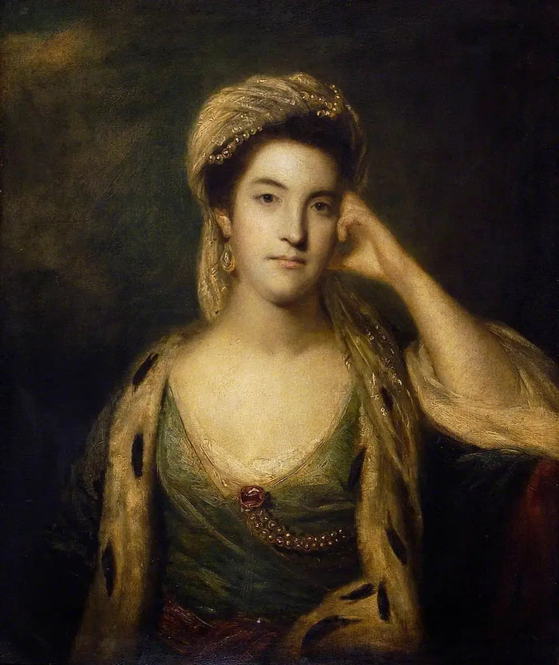 Godna szacunku pani John Barrington - Joshua Reynolds