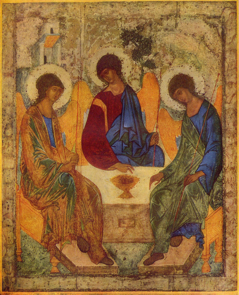 Gościnność Abrahama - Andrej Rublow