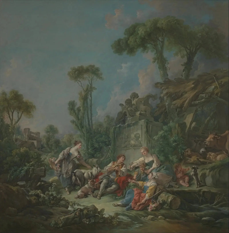 Idylla pasterza - François Boucher