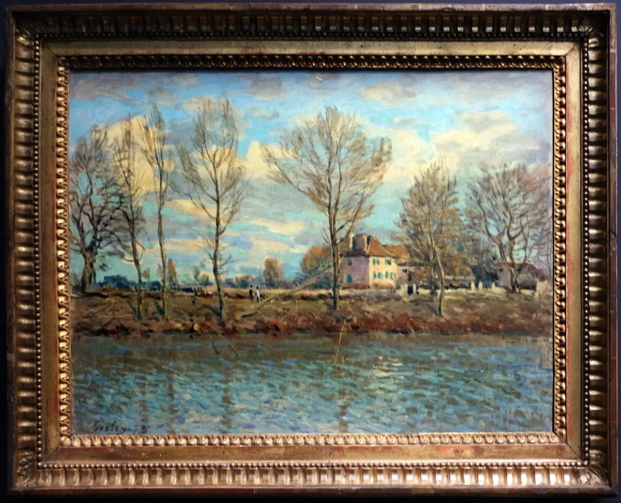 Wyspa Grande Jatte - Alfred Sisley
