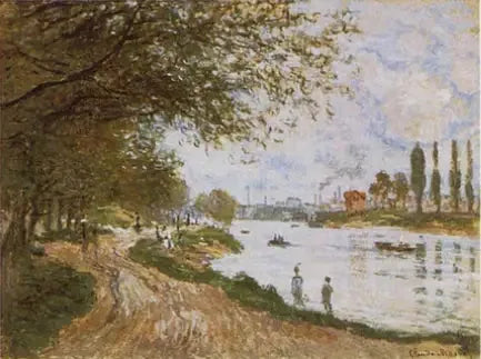 Wyspa La Grande Jatte - Claude Monet