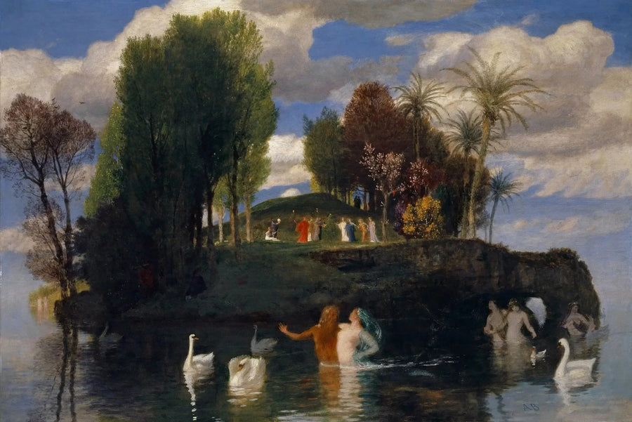 Wyspa życia - Arnold Böcklin