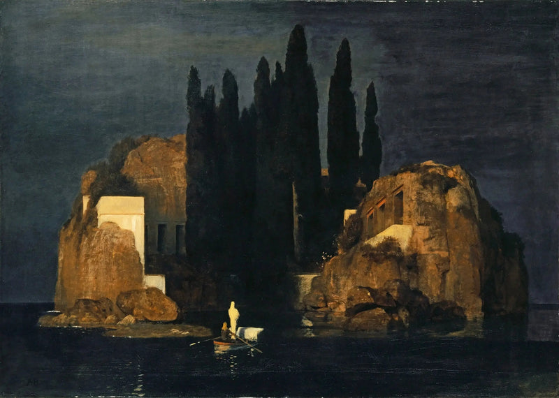 Wyspa zmarłych - Arnold Böcklin