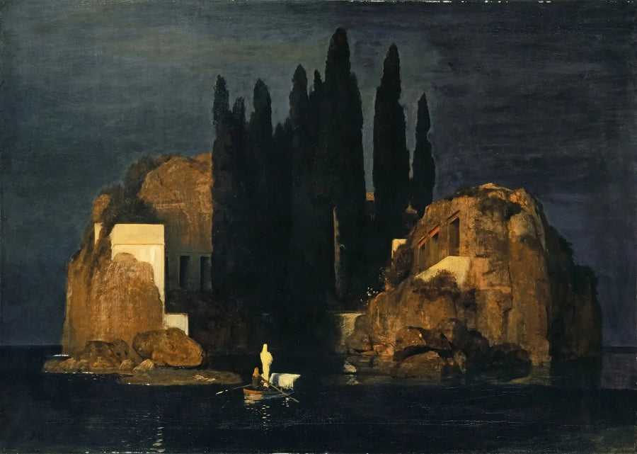Wyspa zmarłych - Arnold Böcklin