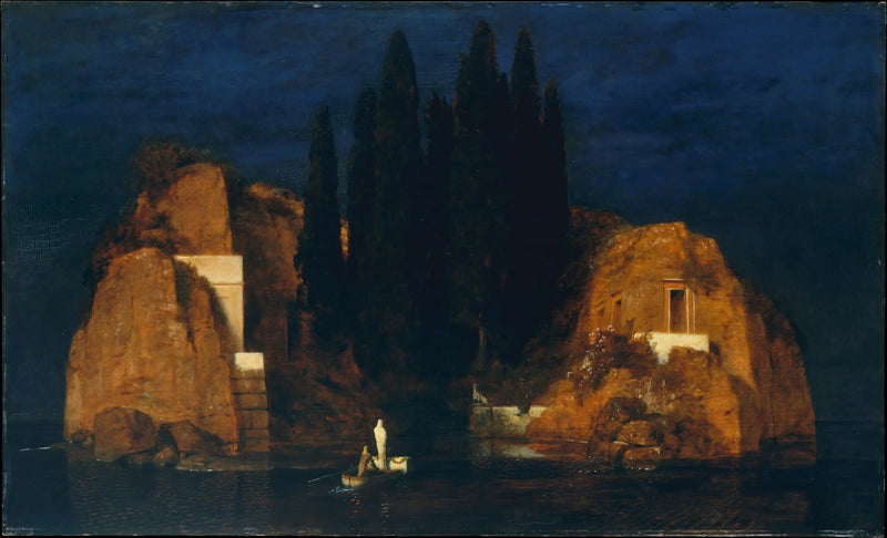 Wyspa zmarłych - Arnold Böcklin