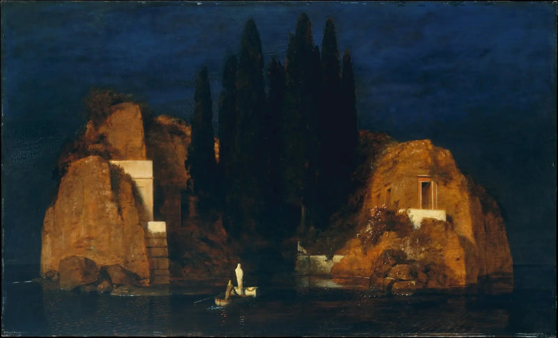 Wyspa zmarłych - Arnold Böcklin