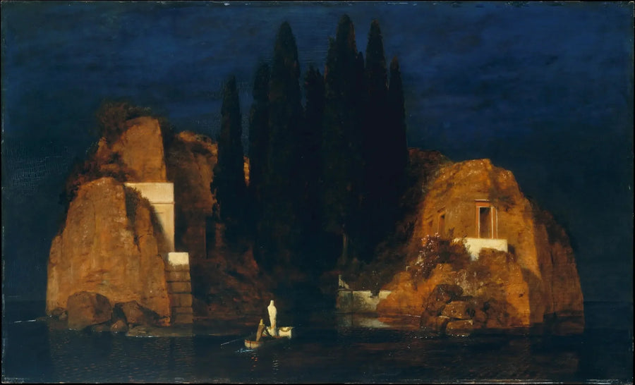 Wyspa zmarłych - Arnold Böcklin