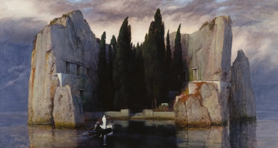 Wyspa zmarłych - Arnold Böcklin