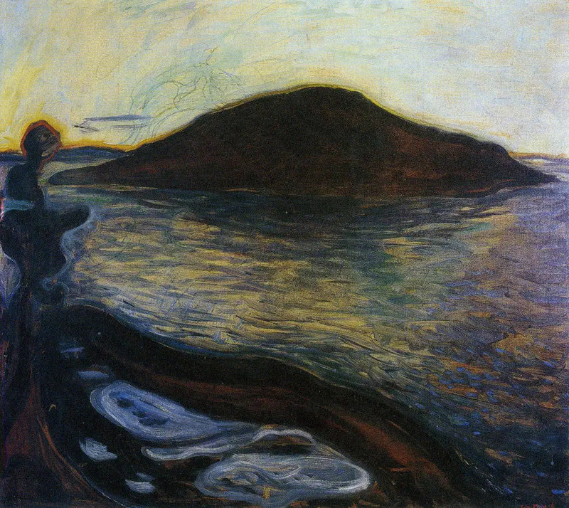 Wyspa - Edvard Munch