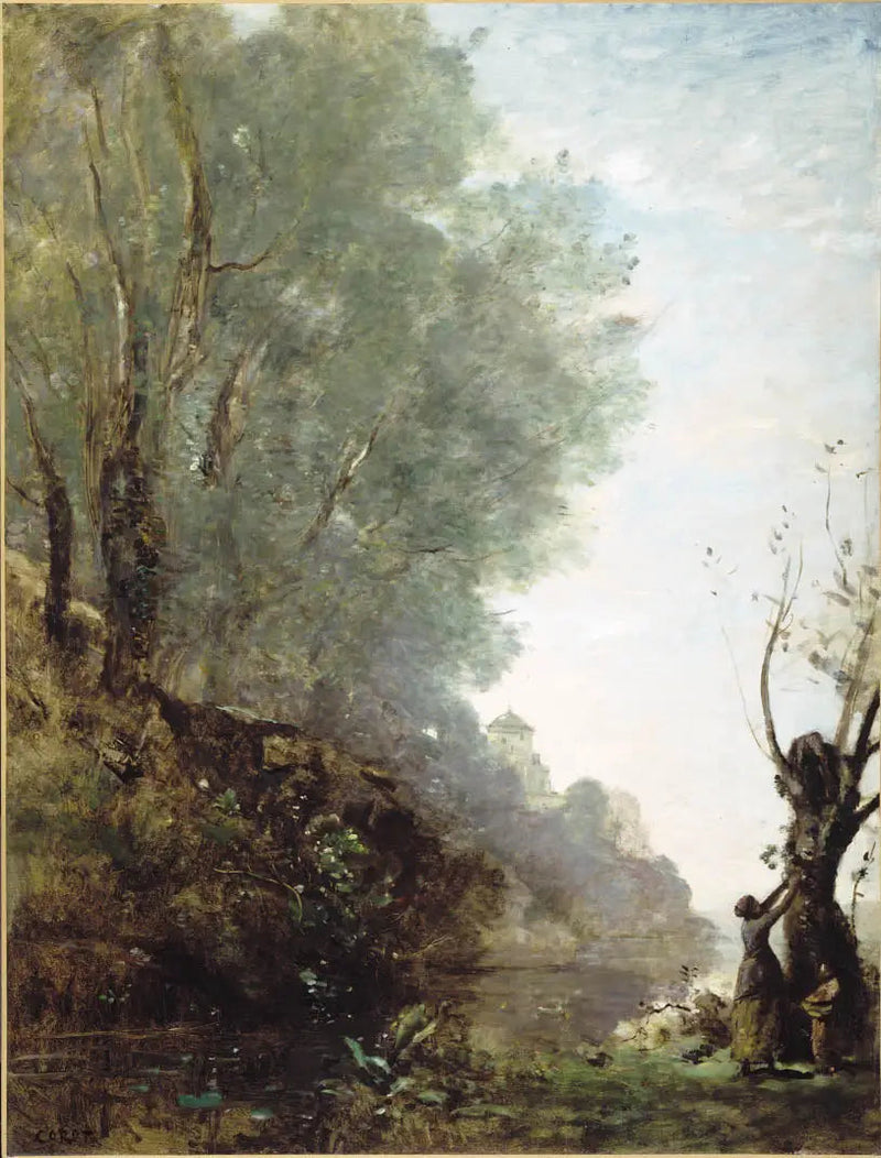 Szczęśliwa wyspa - Jean-Baptiste Camille Corot