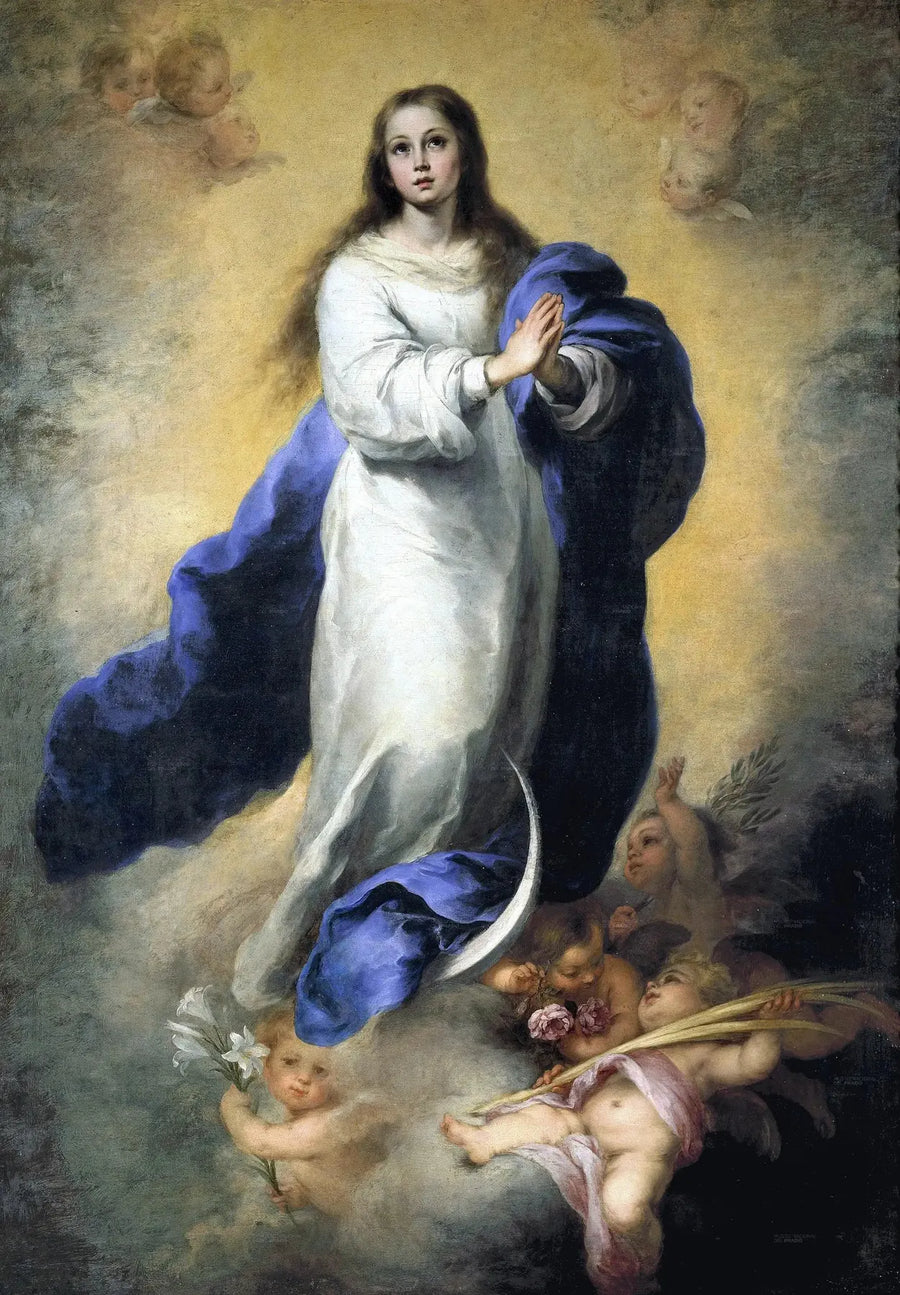 Niepokalane z Escorial - Bartolomé Esteban Murillo